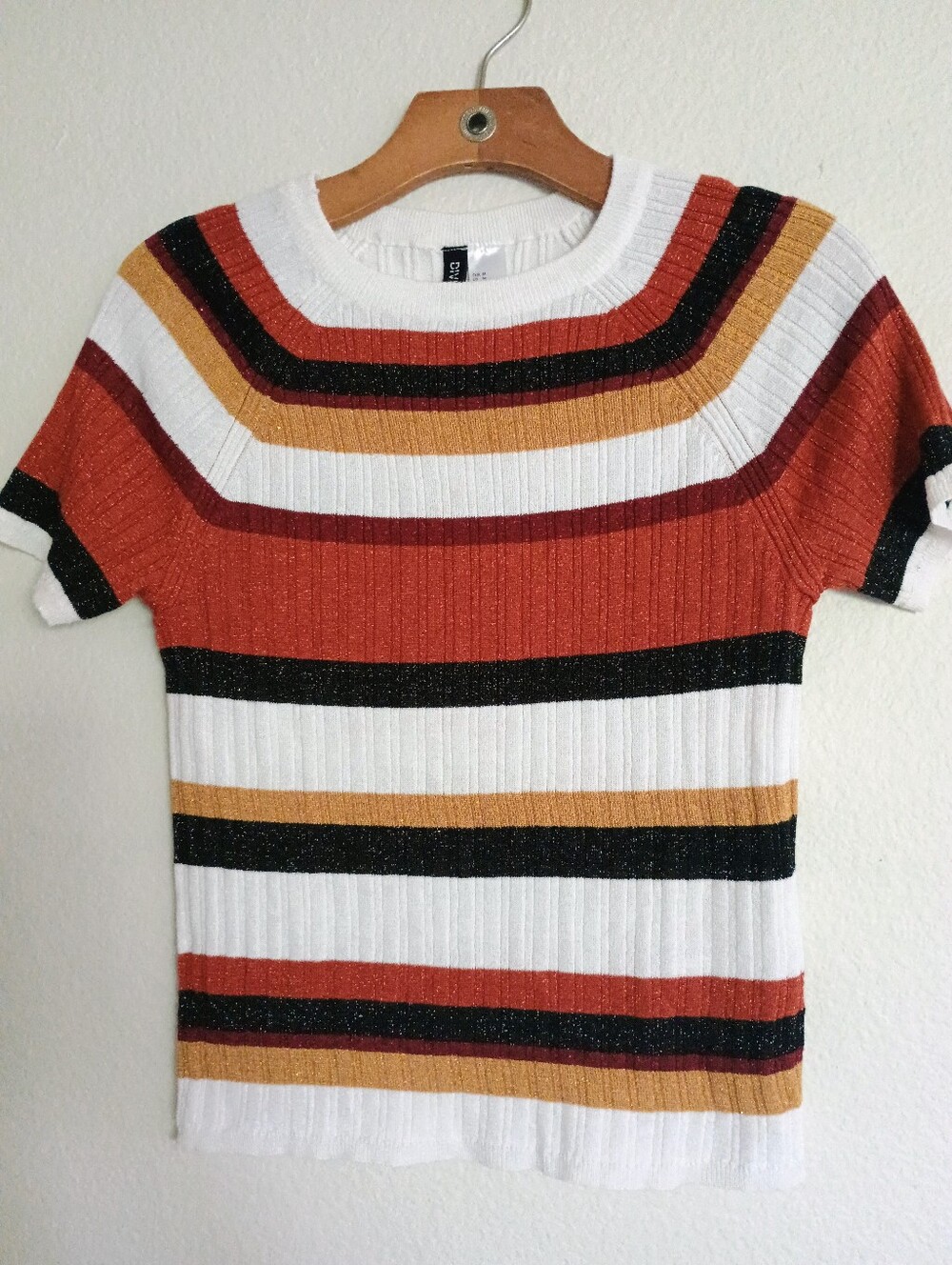 4/$25 H&M Fitted Knit Top, Medium